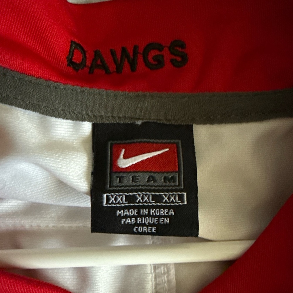 MEN’S NIKE GEORGIA BULLDOGS D’ANDRE SWIFT #7 JERSEY SZ 2XL - WHITE NWT - Picture 4 of 6